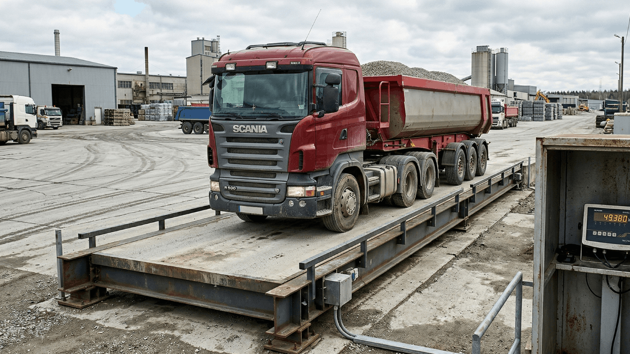 Tır Baskülü Nedir? Çalışma Prensibi ve Kullanım Alanları